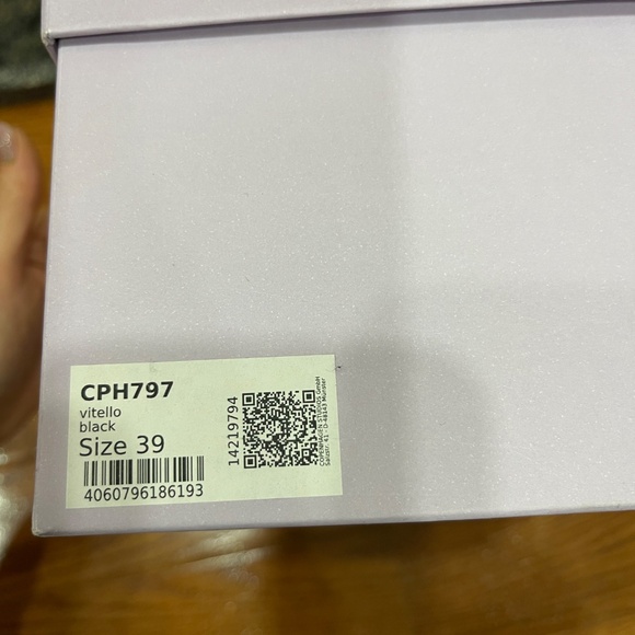 COPENHAGEN STUDIOS Vitello Mocassins épais noirs - Picture 5 of 14